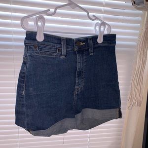 BDG high rise denim shorts